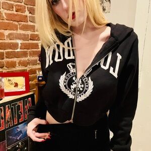 Black London Women's Hoodie